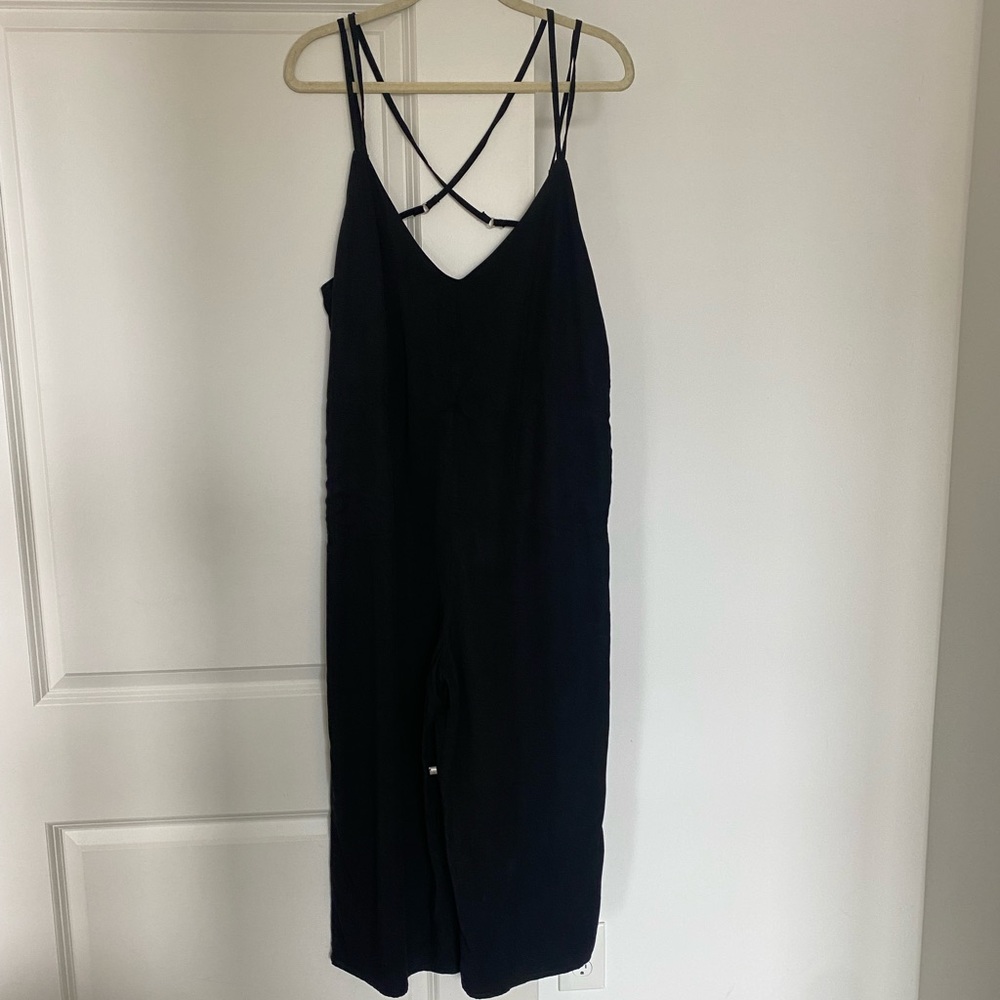 Free People Black Jumpsuit